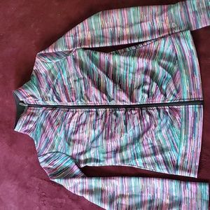 Champion Space dye zip active wear jacket